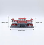 TinkerPit 3D Printed Dharmastala Manjunatha Swamy Temple Miniature Model for Home Pooja, Office Decor, Meditation Spaces, Spiritual Gifting