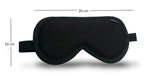 AGS MART Cotton Travel Kit Combo - Inflatable Neck Air Pillow, Eye Mask, Ear Bud - Multi Color (Pack of 3 Items)