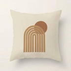 CIDIZY Jute Modern Cushion Cover 24 Inch X 24 Inch 5 Piece, Multicolour