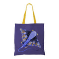 The Purple Tree Sting Ray Tote Bag witH for Women - 1 Pc, Woman Tote Bag, Eco Friendly Tote, Underwater Theme Bags, Gifts For Women