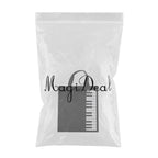 ELBME Pure Cotton Piano Keys Musical Handbag Tote Bag Shopping Bag Gift Black