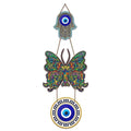 Artvibes Beautiful Butterfly MDF Wood Wall Hanger Ornaments For Vastu For Home Decoration | Livingroom | Spiritual Decor Items | Wall Illustrations | Ethnic Wall Decor | Wall Art Print (WH_8501NN)