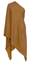 Hastakrutam Reversible Pashmina Silk Stole (Bronze)