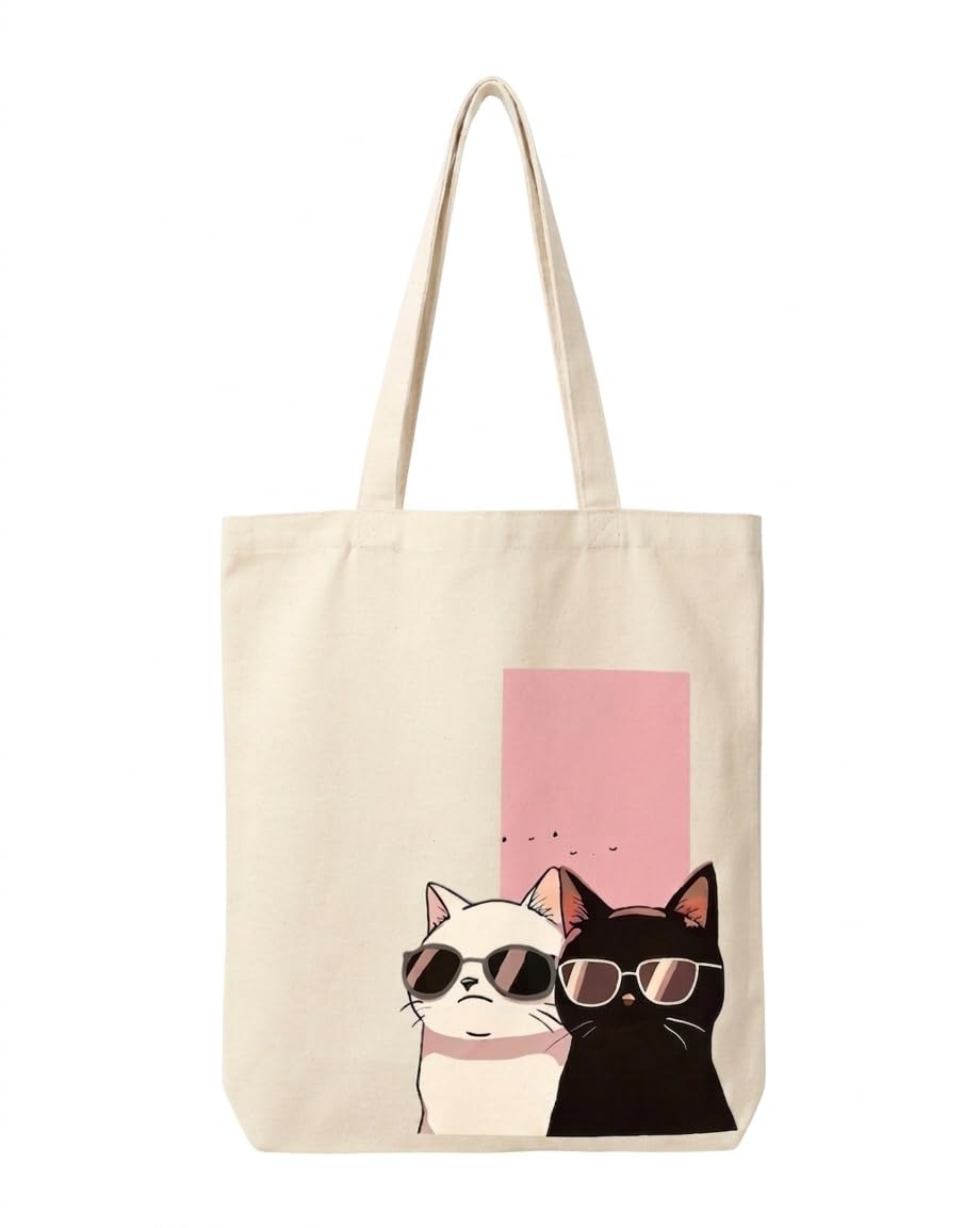 aurora trading Women tote bag - Premium 380 GSM Thick Cotton Canvas. Perfect for shopping and travel.