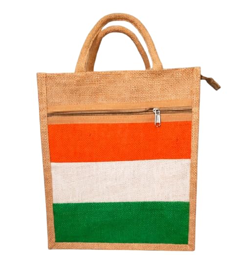 Printed Canvas Tote Bag | Eco-Friendly Cotton Shopping Bag | Reusable Shoulder Tote | Grocery, College, Office, Travel & Daily Use Carry Bag (Design 9)