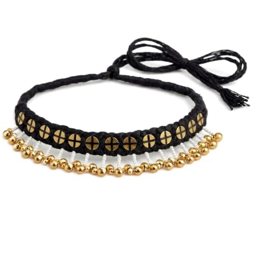 Handmade Thread Choker Necklace for Women & Girls