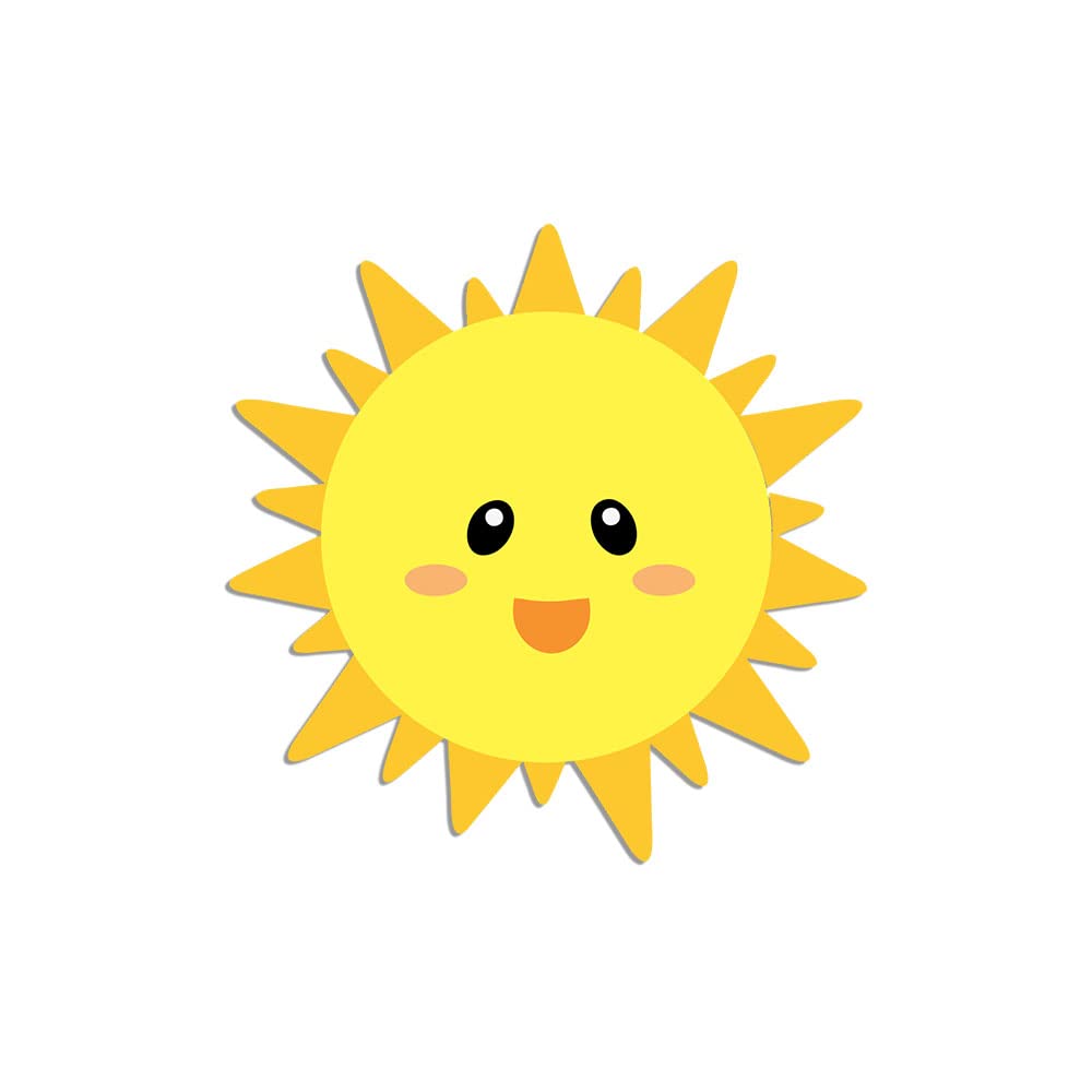 Artvibes Fridge Magnet Sun Decorative Item for Refrigerator|Almirah|Washing Machine(RM_7042)