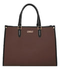 Lookout Fashion Womens Oversized Large Tote Bag, Brown