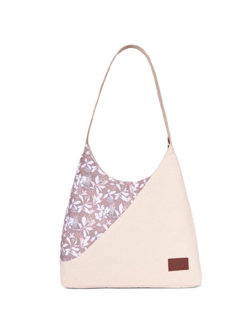 ZOUK Women Regular Tote Bag with Zip Closure Spacious Compartment Vegan Leather Shoulder Handbag for Daily Use Office Travel Casual Shopping Lightweight Stylish Tote Bag for Women | Coorg Husk