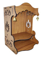 SSI Fully Handmade Beautiful Wooden Home and Office Temple/Pooja Mandirs/Wood mandir/Ganesh ji Temple