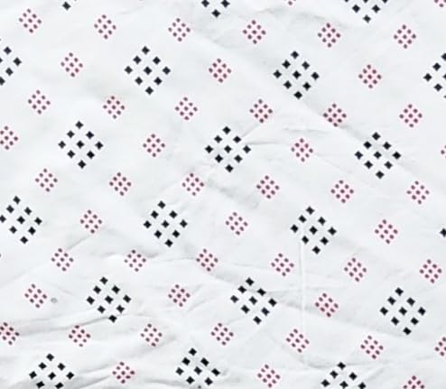 PRACHARAN Fancy Stylish Printed Pattern Driving Cotton Scarf With Sun Protection Cover Face for Women and Girls (Chex Bandhani)
