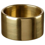 Ikea Metal Tealight Holder, (Gold, 3 cm, 1 )