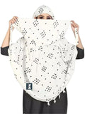 KEMZA Rayon Cotton Printed Long Scarf Cumming Mask For Women And Girls (Dimonds)