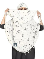 KEMZA Rayon Cotton Printed Long Scarf Cumming Mask For Women And Girls (Dimonds)