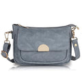 LANCER Hobo Crossbody Shoulder Bag for Women & Girls – Stylish Tote Sling Handbag with Adjustable Strap | Ladies Purse, Travel Casual Office Bag (Grey)