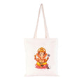 aurora trading Cotton Tote Bag with Sacred God Prints (1, GANESHA)