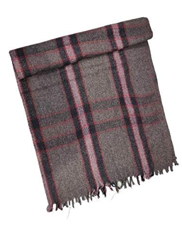 CHANDRAVATI Woolen Acrylic, Warm and Comfort Blanket [210cm x 125cm, Multicolor] Reversible (10) Kafalo