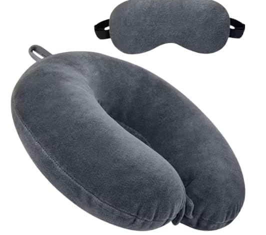 MY ARMOR Height Adjustable Microfiber Pillows Set of 2 for Sleeping - 16x24 Standard Pillow | 6 Months Warranty | 41 x 61 cm - Grey
