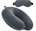 MY ARMOR Height Adjustable Microfiber Pillows Set of 2 for Sleeping - 16x24 Standard Pillow | 6 Months Warranty | 41 x 61 cm - Grey