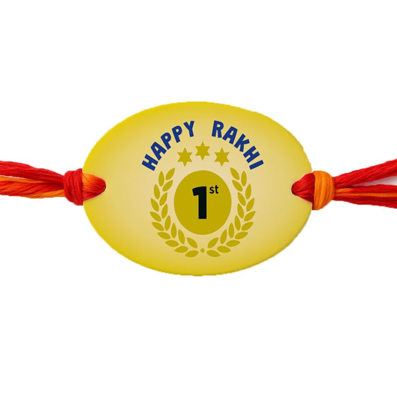 Raavi colors Little Brother Rakhi – Cultural Rakhi for Infant Boys