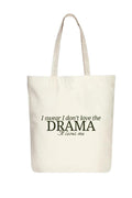 THE UMBRELLA STORE Cotton Canvas Tote Hand Bag with Pocket | Reusable Shopping Carry Bag