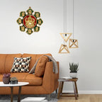 Prince Home Decor & Gifts Ganesha Astavinayaka (8 Avatar of Lord Ganesh) Hanging in Gold Finish Ideal for Gift Purpose