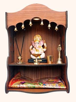 SSI Fully Handmade Beautiful Wooden Home and Office Temple/Pooja Mandir/puja Temple