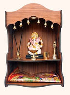 SSI Fully Handmade Beautiful Wooden Home and Office Temple/Pooja Mandir/puja Temple