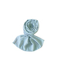 Premium Georgette Hijab for Women - 2 Meter Long Stylish | Stole | Lightweight Breathable Daily & Occasion Wear | Single Piece & Pack Of 3 Multicolor (1, Pale Blue)