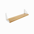 Spillbox Wooden Pooja Home Temple|White Metal Shelf |Wall Mountable|Easy Screw Assembly|Home Temple for Puja Room |Pooja Stand | Mandir-Lines (Large White)
