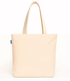 Econest Premium Canvas Totebags for Women with zipper, College Bag for Girls, 100% Organic Cotton Tote bag | beach,gift,office, school & Daily Usable strong handbag Medium size (Moon Sparrow)