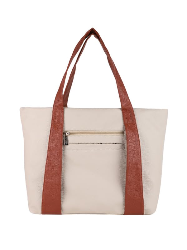MINI WESST London Tote | Spacious Interior | Lightweight | Vegan Leather | Travel | Shopping | Office | Picnic