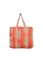 Yda fashion Quilted Cotton Tote Bag for Women & Men, 3 Layer Shopping Bag, Printed Reusable Grocery Tote, Lightweight Multipurpose Shoulder Handbag for Daily Use