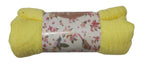 IBA ISBA COLLECTIONS Women's Crinkle Cotton Scarf, Stoles, Hijab (80 x 190 Cms) (Lemon)