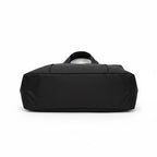Bag-Age HB53 Large Tote Bag for Girls & Women | Water-Resistant Nylon Handbag with Multiple Compartments, Laptop Work Bag for Office, Travel, Shopping & Daily Use (Black)