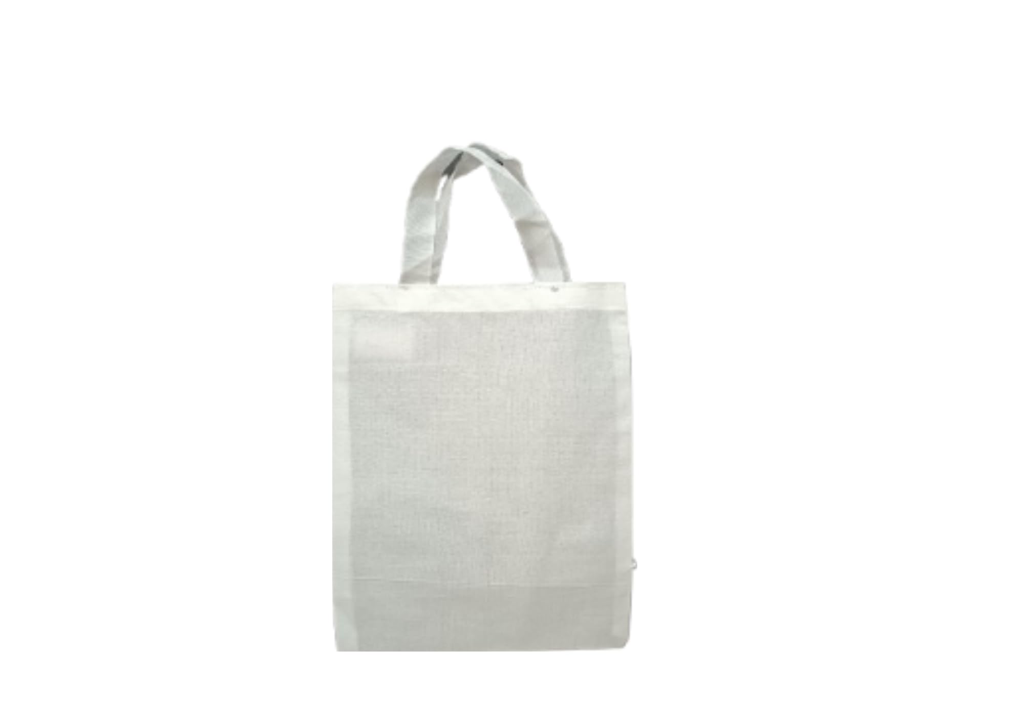 Fresh Bio Cotton Tote Bag - Reusable Shopping Cloth Bag | Perfect for Grocery, and Gym | Lightweight and Stylish (Pack of 10, 8X 10)