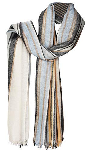 Zaina Unisex Designer Looks Light Color Scarf for Men & Women
