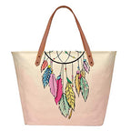 The Purple Tree Canvas Tote Bag for Women - Fatty Handbag FT16 (1 Bag)