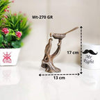 KridayKraft Love Birds Couple Kissing Sitting on Tree Branch Showpiece for Home Decor Statue Love for Romantic Gift to Boyfriend,Girlfriend,Wife,Friends,Decoration Idol,Showcase,Office Decoration...