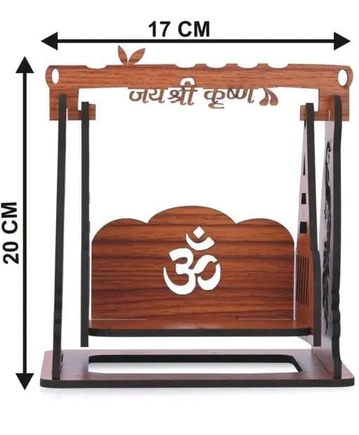 MAHAK MUSKAN ENTERPRISES-Artisan Wooden Temple for Home and Office | Elegant Pooja Mandir | Perfect for Spiritual Worship