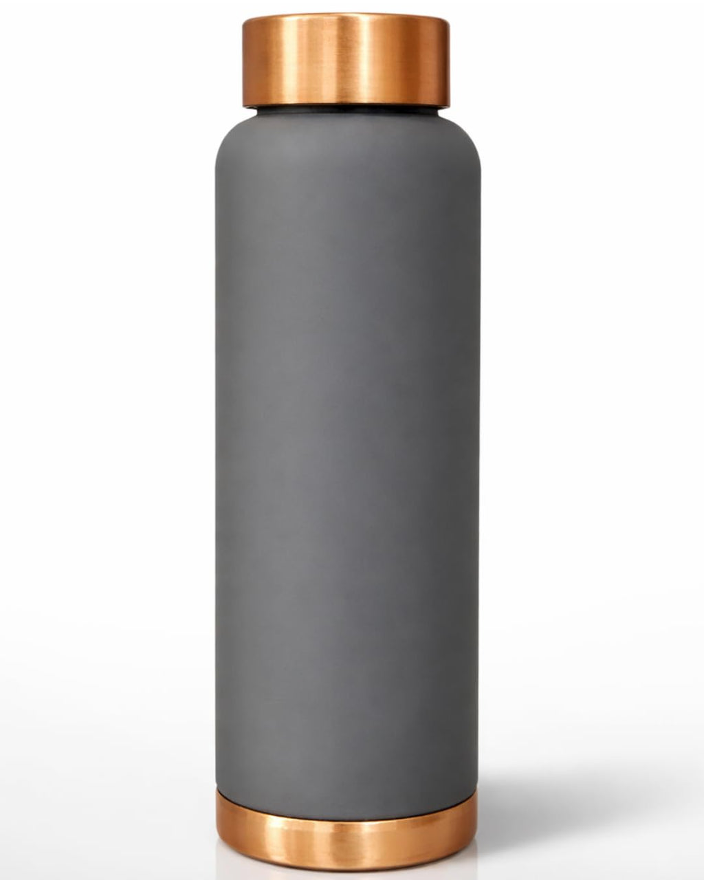 viDixn Pure Copper Water Bottle Ayurvedic Leak-Proof Copper Bottle for Drinking Water – Handcrafted Mandala Design – BPA-Free & Eco-Friendly – Improves Immunity & Digestion (SILK GREY) 950ml