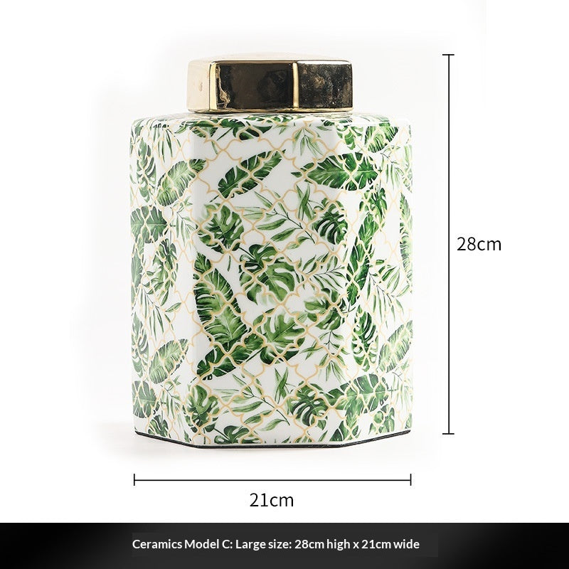 Light-luxury Zen-inspired Iron And Ceramic Art Piece For Home Decor