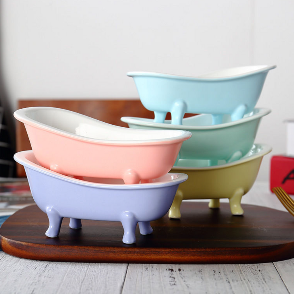 Pink Tub Ceramic Snack Bowl 200 ml Nestasia