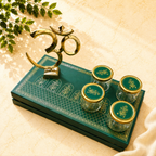 Brass Table Top Om With Stand Gift Hamper Vedansh Craft