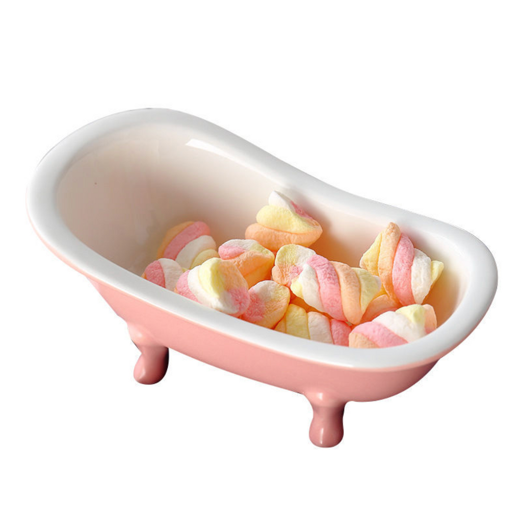Pink Tub Ceramic Snack Bowl 200 ml Nestasia