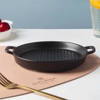 Black Oven Plate Small