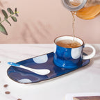 Nitori Tea Time Cup And Tray Set With Spoon Nestasia