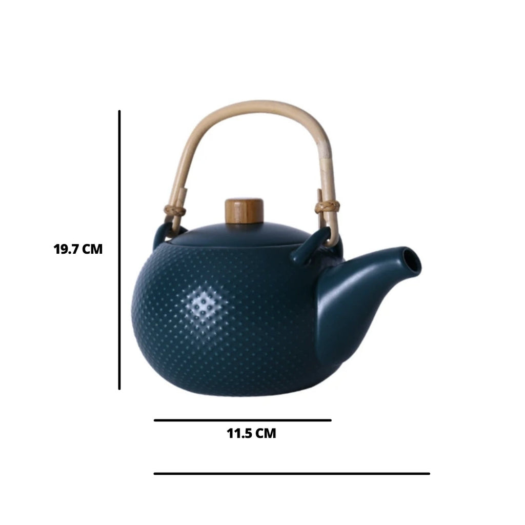 Midnight Green Tea set Nestasia