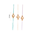 Organic Rakhi Gift Set Of 3 Nestasia