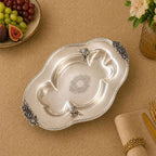 Brass Oval Decorative Dish Bowl / Platter Vedansh Craft